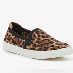 Kelly & Katie Sneaker Slip-On Animal Print Sz 8